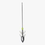 Turlutte Aiguille Plombée Inox 60g