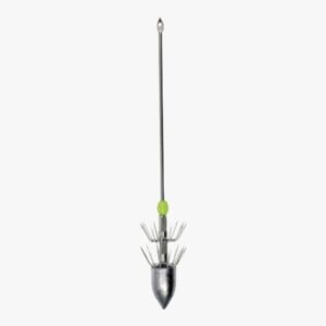 Turlutte Aiguille Plombée Inox 60g
