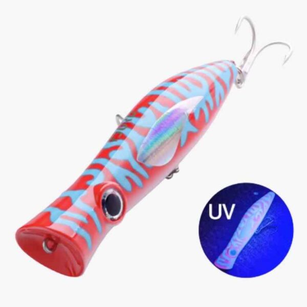 Leurre Fjord Squid Popper F - 135mm