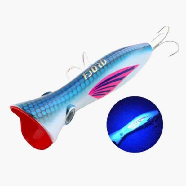 Leurre Fjord Squid Popper F - 165mm