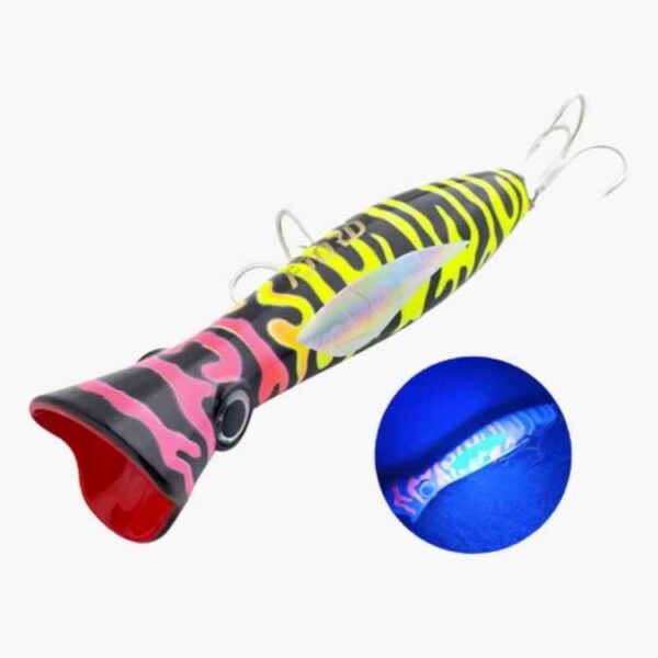 Leurre Fjord Squid Popper F - 165mm