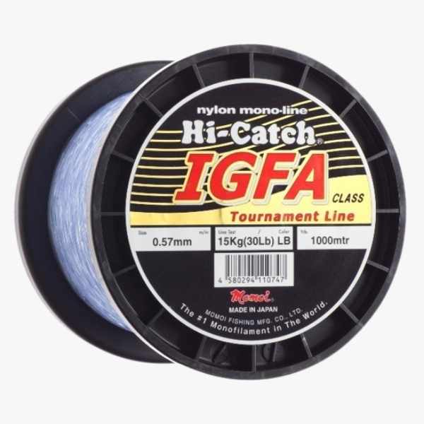 Nylon Momoi Hi-Catch IGFA - Light Blue 1000 m