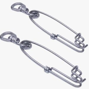 Agrafe + Emérillon Inox (Pack 2)