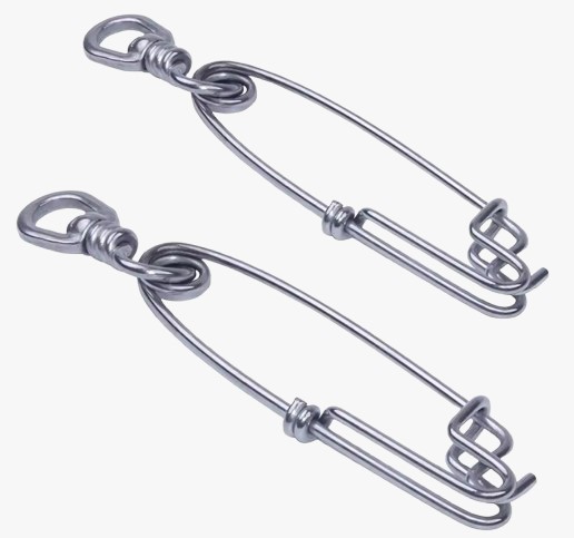 Agrafe + Emérillon Inox (Pack 2)