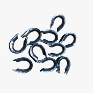 Cosse Coeur Inox 2.2/3.3mm - Pack 10