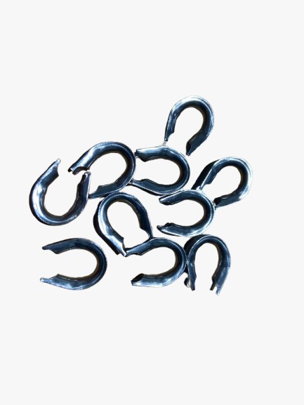 Cosse Coeur Inox 2.2/3.3mm - Pack 10