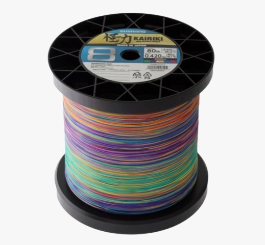 Tresse Kairiki 8 Multicolore 80lb - 1000m