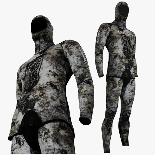 Combinaison Free-Sub Ghost Dark Homme