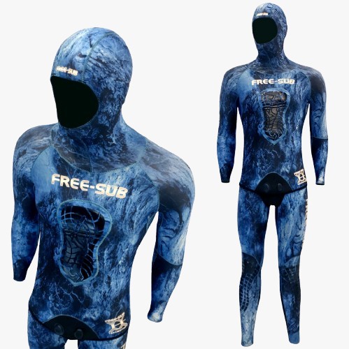 Combinaison Free-Sub Demre Blue Homme