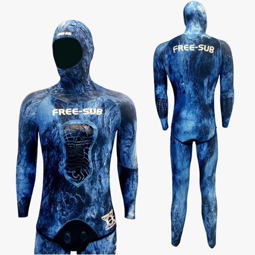 Combinaison Free-Sub Demre Blue Homme