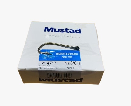 Hameçon Mustad Renforcé 4717-Boite 100