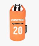Sac Cressi Dry Zip Orange 20lt