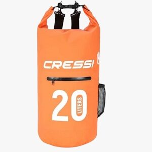 Sac Cressi Dry Zip Orange 20lt