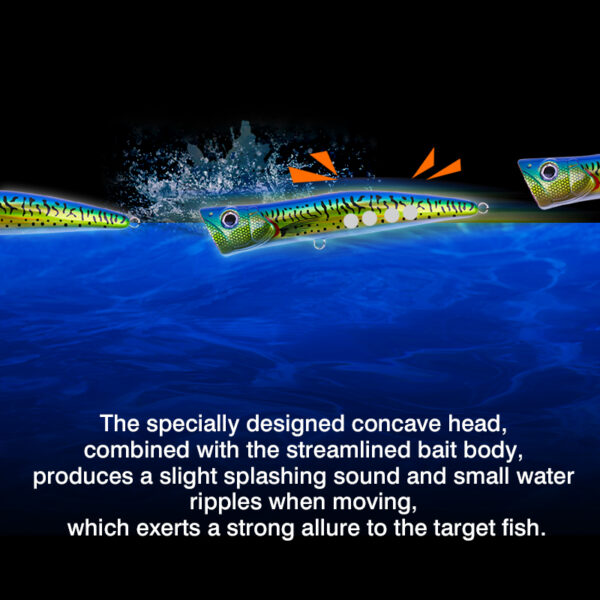 Leurre Fjord Strike Popper F