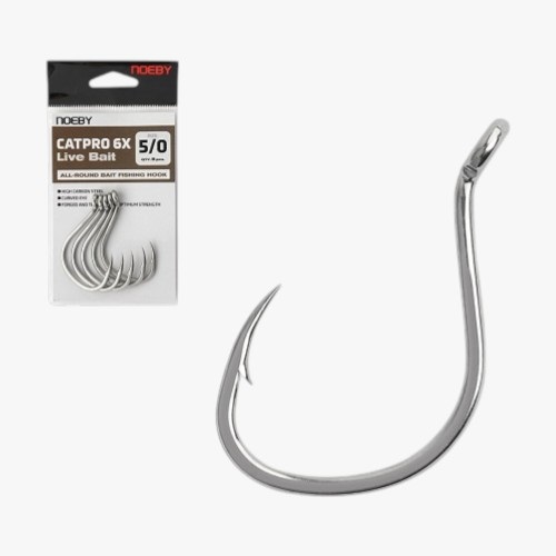 Hameçon Live Bait Noeby 6X - 5/0