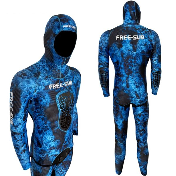 Combinaison Free-Sub Pacific Blue Homme