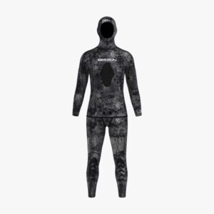 Combinaison Seaskin Camo Black Homme