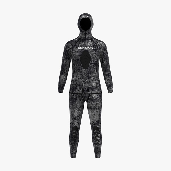 Combinaison Seaskin Camo Black Homme