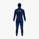 Combinaison Seaskin Camo Blue Homme