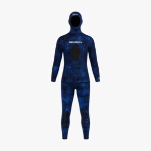 Combinaison Seaskin Camo Blue Homme